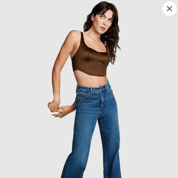 VICTORIA SECRET PINK BRALETTES SATIN LIGHTLY LINED CORSET TOP NWTS - Picture 4 of 11